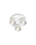 Nordlux 2310420101 Pitcher 3-Rondel Spot GU10 IP20 Spotlight 3x50W 11.6x27cm White