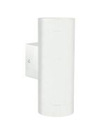 Nordlux 21519901 Tin Maxi Double GU10 IP54 Wall Light 2x35W 19x12.5x7.6cm White