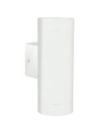 Nordlux 21519901 Tin Maxi Double GU10 IP54 Wall Light 2x35W 19x12.5x7.6cm White