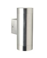 Nordlux 21519929 Tin Maxi Double GU10 IP54 Wall Light 2x35W 19x12.5x7.6cm Aluminium