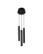 Nordlux 2412123003 Vico 3-Rondel GU10 IP20 Pendant 3x5W 40x22x22cm Black