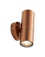 Ansell AACERO/WL/COP Acero Bi-Directional Wall Light GU10 Copper 162x92mm