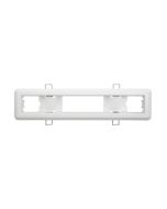 Ansell AADL/SRK/W Adler Exit Sign Semi-Recessing Kit White