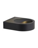 Ansell ABRLED/WL/WW Brock 7.7W LED Wall Light 3000K IP65 Graphite