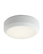 Ansell ADLED1/WV/CCT/PC Delta 8W LED CCT Bulkhead IP65 White/Visiluxe Photocell