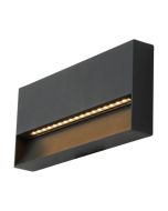 Ansell AGALIA/MAXI Galia Maxi LED CCT Wall Light IP65 Graphite 250x113x32mm