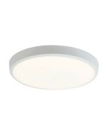 Ansell AGAMLED/CCT Gamma Ultra Slim 17W LED Bulkhead 3000K/4000K IP54 White