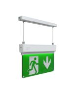 Ansell AKESLED/3M Kestrel 2W LED Suspended Exit Sign 6500K 3hrM/NM
