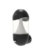 Ansell ALEOLED/WL/PIR Leo 8W LED Wall Lantern CCT IP65 PIR c/w Reflector & Clear Diffuser