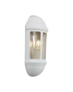 Ansell ALHL/WH Latina Half E27 Lantern IP65 White w/o Lamp