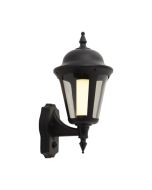 Ansell ALWLLED/PIR/BL Latina LED Wall Lantern 3000K PIR IP65 Black