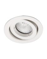 Ansell AMICG/MW iCage Mini Gimbal GU10 Fire Rated Downlight Matt White