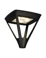 Ansell ASULED/1/WW Asuri 42W LED Post Top IP66 Lantern 3000K