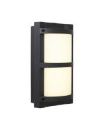 Ansell ATRILED/B/PC Tridon 7.5W LED CCT Wall Light 701lm Black Photocell