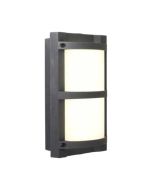 Ansell ATRILED/G/PC Tridon 7.5W LED CCT Wall Light 701lm Grey Photocell