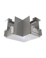 Ansell AVASLED/90 Vasco Connector 90Deg Corner Aluminium