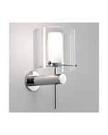 Astro 1049001 Arezzo Wall Bathroom Dimmable Light w/o G9 LED IP44 3W 208x100x130mm Polished Chrome
