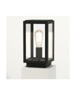 Astro Homefield Pedestal Outdoor Pedestal Light in Textured Black 1095036