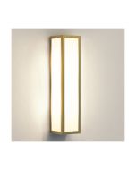 Astro Salerno Outdoor Wall Light in Natural Brass 1178006