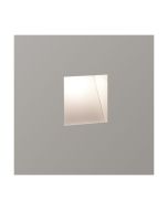 Astro Borgo Trimless 65 LED Indoor Recessed Wall Light in Matt White 1212008