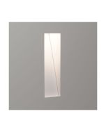 Astro Borgo Trimless 35 LED 2700K Indoor Recessed Wall Light in Matt White 1212027