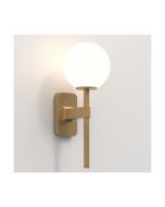 Astro Tacoma Single Bathroom Wall Light in Antique Brass SHADE NOT INCLUDED 1429007