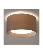 Astro 5021011 Bevel Round 450 c/w Diffuser Shade Requires 3-Way Plate 220x450mm Dia Oyster