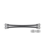 Twin RG6 Satellite Extension Kit