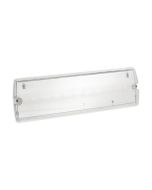 BELL 09040 Spectrum LED Emergency Bulkhead 3hrM IP65 3.3W c/w 4 New Legends