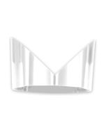 BELL 10367 Retro Universal Corner Bracket for Vintage Lanterns White
