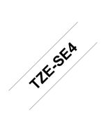 Brother TZE-SE4 TZE Security 18mmx8m Tape Black/White