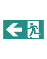 NET LED NET-61-35-82 Buckden Arrow Signs for Self Test EXIT Box LEFT Arrow
