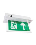 Channel E/CHVL/M3/L/WHST Vale 3hrM LED Self Test c/w Double Sided Exit Sign Legend White