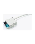 CP Electronics 6P 5 Core Luminaire Lead Black/Blue 3M White Plug