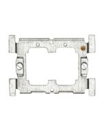 Crabtree Rockergrid 2 Gang Grid Frame Steel