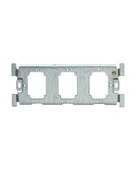 Crabtree Rockergrid 3 Gang Grid Frame Steel