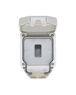 Crabtree Weatherseal 1 Gang Enclosure IP56 Grey for Rockergrid Module **Only 2 at this price!