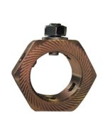 Deligo 32mm Brass Earthing Nuts