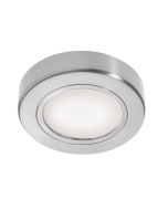ELD DLKSM-SS-CW Surface mounted LED cabinet downlight brushed nickel 6500k