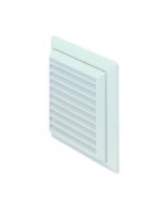 Domus 150mm Louvred Grille White