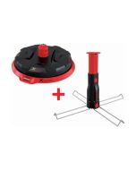 Runpotec RUN10174 X-Board XB300 Cable Drum Roller c/w Multi Function Mandrel