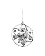 Endon MUNI-CH LED Medium Bubble Polished Chrome Ceiling Pendant