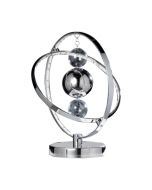 Endon MUNI-TLCH LED Polished Chrome and Bubble Table Lamp