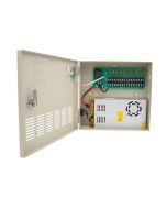 ESP CPS18W 18 Way for CCTV PSU Lockable Metal Housing 10A 12VDC
