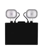 ESP D1101BK Duceri Emergency Twin Spot 6W LED IP40 Lithium Battery Non-Maintained Black