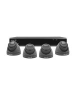ESP RHD4KD4G REKORHD Camera 4x Dome CCTV Kit c/w 4Ch HD DVR 500GB Grey