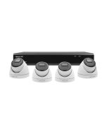 ESP RHD4KD4W REKORHD Camera 4x Dome CCTV Kit c/w 4Ch HD DVR 500GB White