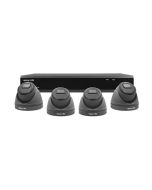 ESP RHD8KD4G2TB REKORHD Camera 4x Dome CCTV Kit c/w 8Ch HD DVR 1080P 2TB Grey