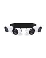 ESP SHDV4KB4W HD-VIEW CCTV Kit 4 Channel c/w 4x Bullet Cameras Super HD 4MP White
