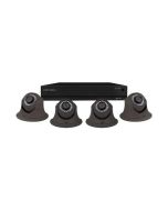 ESP SHDV4KD4G4TB HD-VIEW CCTV Kit 4 Channel c/w 4x Dome Cameras Super HD 4MP 4TB Grey